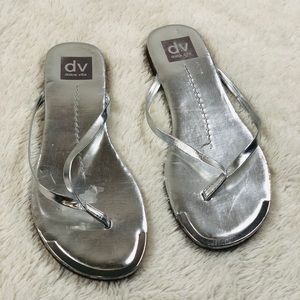 Dolce Vita Silver Sandals